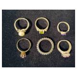 925 Sterling Assortment of Rings