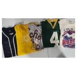 Lot of Vintage Sports T-Shirts & Jerseys