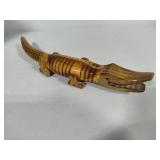 Articulated Wooden Alligator