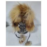 Heim-Made Russian Style Fur Lined Hat (Size S)