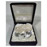 Living Quarters Crystal Diamond Paperweight w/Protective Case