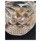 Vintage Crystal Egg Paperweight