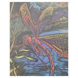 "Dragonfly Evening" Signed/Numbered Print by Minnesota Artist Barbara Dettler