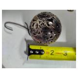 Sterling Mini Salt & Pepper Shakers & Ornament