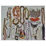 Huge Lot of Fashion Necklaces & Costume Jewelry