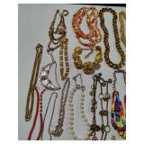 Huge Lot of Fashion Necklaces & Costume Jewelry