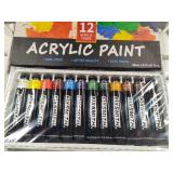 Memory Boards, Acrylic Paints, Palette +