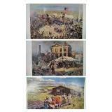 Three John Falter Prints