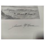 "River Call" Signed/Numbered by James Krom & Signed Fish Print