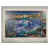 "Late Night Loons" Signed/Numbered by Minnesota Artist Barbara Dettler