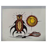 "Guardian Spirit" Edition 99 Signed by Morley Kakepetum