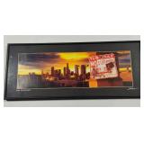 Los Angeles Skyline Framed Pic
