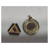 Large Lot of Money Clips, Pins, American Legion/Shriner/Lions/Masonic Jewelry, Etc.