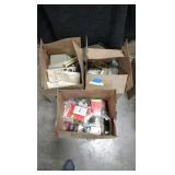 3 boxes miscellaneous coax and phone items