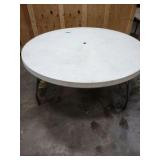 Round Folding Table