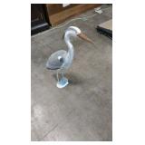 great blue heron decoy