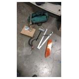 assorted table saw parts