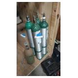 oxygen tanks
