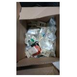 3 boxes miscellaneous coax and phone items