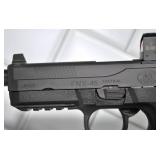 FN FNX-45 Tactical Pistol in .45 ACP with Burris Red Dot & Threaded Barrel