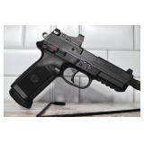 FN FNX-45 Tactical Pistol in .45 ACP with Burris Red Dot & Threaded Barrel