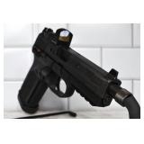 FN FNX-45 Tactical Pistol in .45 ACP with Burris Red Dot & Threaded Barrel