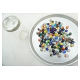Jar of Vintage Marbles 1.85lbs
