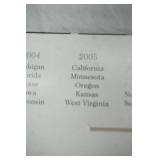 2005 Platinum Edition State Quarter Collection. Platinum Layered.