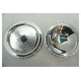 Oneida Silversmiths Silver-Plate Compote and Tray