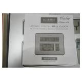 Atomic Digital Wall Clock; Sony Dream Machine Clock Radio; Reading Glass and more