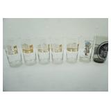 Vintage Glass Tumblers: Holly Hobby, The Little Rascals