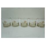 Vintage Winchester Whiskey Tumblers 5ct