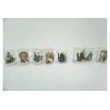 Vintage Norman Rockwell Coffee Mugs 8ct