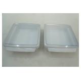 (2) Microwave  8" x8" x3" baking pans