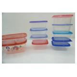 Food Storage Containers w/lids (13ct)