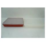 (2ct) 9"x13" Tupperware Containers w/lids