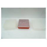 (3ct) 9"x9" Tupperware Containers w/lids