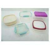 (5ct) Food Storage Containers w/lids