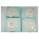 (4ct) Vintage PartyLite Botanical Garden Collectible Plates