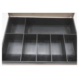 Vintage metal cash box (no key)