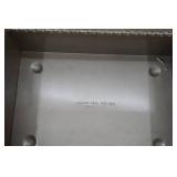 Vintage metal cash box (no key)