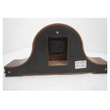 Vintage Spartus Mantlepiece Clock 14"x3"x6.75"