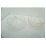 Vintage Crystal Serving Bowls