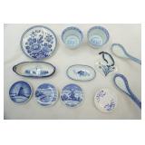 Vintage Delft Pottery. Sweden, Denmark, Holland