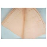 Peach Blanket. Approx 80"x 90"