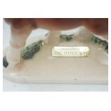 Vintage Ceramic Horse Souvenir Figurine
