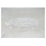 Vintage Atlantic Mold Iridescent Praying Hands Sculpture 10" tall