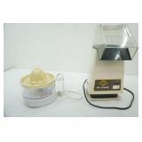 West Bend Hot Air Corn Popper, Electric Juicer