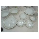 Vintage Johann Haviland "Forever Spring" China Set. 1970s. Bavaria Germany