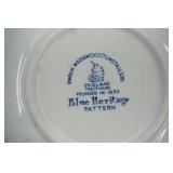 Vintage J&G Meakin Blue Nordic Dishware Set